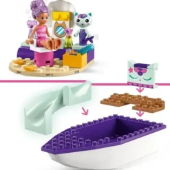 * Maisons De Poupee<10786 - ® Gabby Et La Maison Magique - Le Bateau Et Le Spa De Gabby Et Marine
