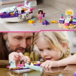 * Maisons De Poupee<10786 - ® Gabby Et La Maison Magique - Le Bateau Et Le Spa De Gabby Et Marine