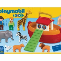 Playmobil Playmobil<6765 - Arche De Noe Transportable - 1.2.3