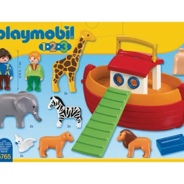 Playmobil Playmobil<6765 - Arche De Noe Transportable - 1.2.3