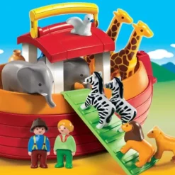 Playmobil Playmobil<6765 - Arche De Noe Transportable - 1.2.3