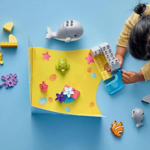 LEGO 1Er Age<10972 - ® Duplo - Animaux Sauvages De L'Ocean