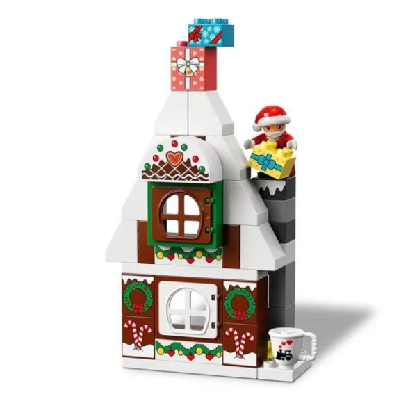 LEGO 1Er Age<10976 - ® Duplo - La Maison En Pain D'Epices Du Pere Noel