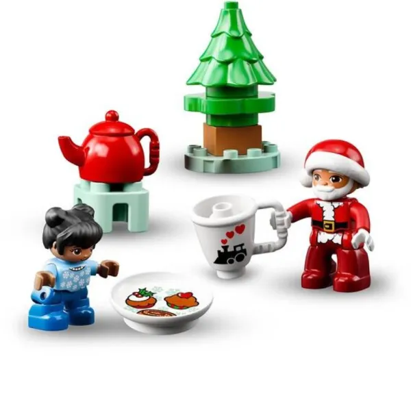LEGO 1Er Age<10976 - ® Duplo - La Maison En Pain D'Epices Du Pere Noel