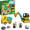 LEGO 1Er Age<10931 - ® Duplo - Le Camion Et La Pelleteuse