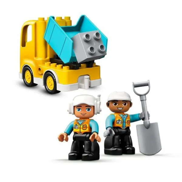 LEGO 1Er Age<10931 - ® Duplo - Le Camion Et La Pelleteuse