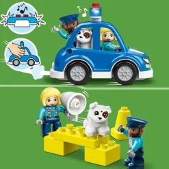 LEGO 1Er Age<10959 - ® Duplo - Le Commissariat Et L'Helicoptere De La Police