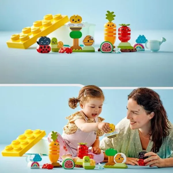 LEGO Jouets À Emboîter, À Empiler<10984 - ® Duplo - Le Jardin Bio