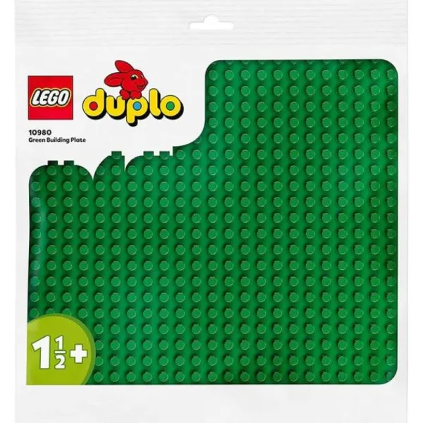 LEGO 1Er Age<10980 - ® Duplo La Plaque De Construction Verte