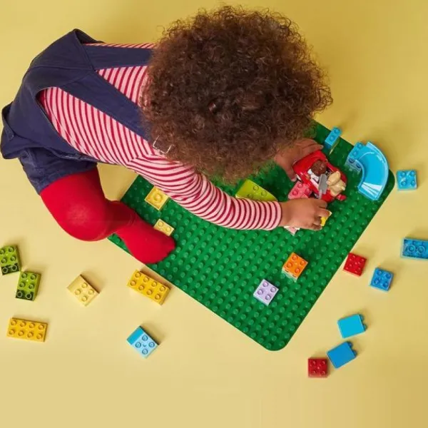 LEGO 1Er Age<10980 - ® Duplo La Plaque De Construction Verte