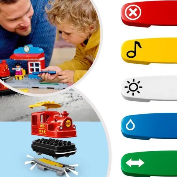 LEGO Jouets À Emboîter, À Empiler<10874 - ® Duplo Le Train A Vapeur