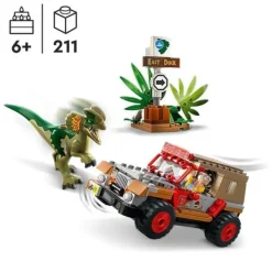 LEGO Lego, Briques Et Blocs<76958 - ® Jurassic World - L'Embuscade Du Dilophosaure