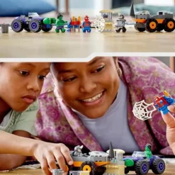 LEGO Lego, Briques Et Blocs<10782 - ® Marvel - Le Combat Des Camions, Hulk Contre Le Rhino