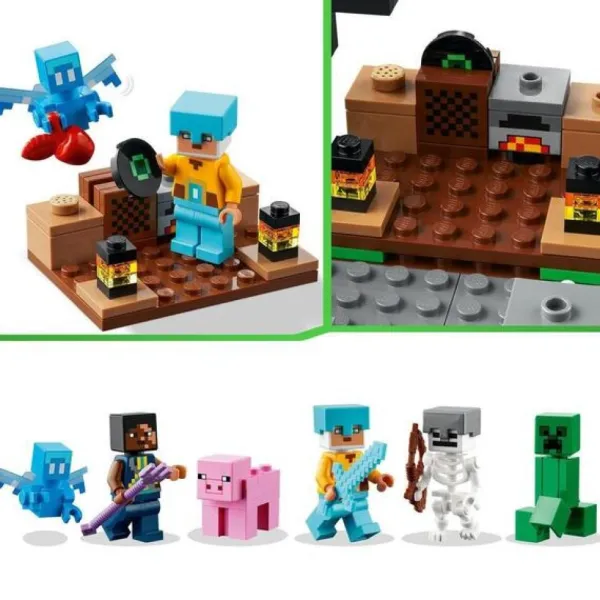LEGO Lego, Briques Et Blocs<21244 - ® Minecraft - L'Avant-Poste De L'Epee