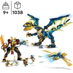 LEGO Lego, Briques Et Blocs<71796 - ® Ninjago - Le Dragon Elementaire Contre Le Robot De L'Imperatrice