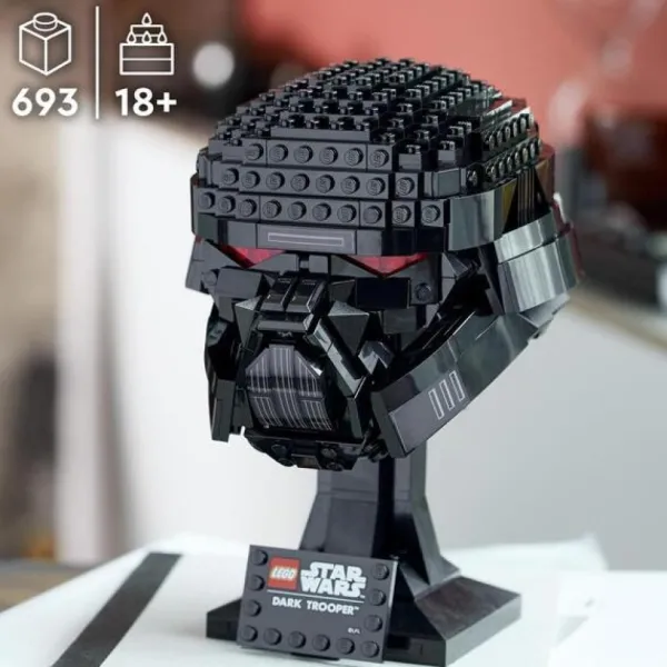LEGO Lego, Briques Et Blocs<75343 - ® Star Wars - Le Casque Du Dark Trooper
