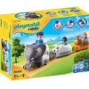 Playmobil Playmobil<70405 - 1.2.3 - Train Des Animaux
