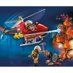 Playmobil Playmobil<71195 - City Action – Helicoptere Bombardier Des Pompiers