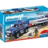 Playmobil Playmobil<5187 - City Action - Fourgon Et Vedette De Police