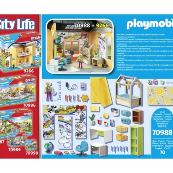 Playmobil Playmobil<70988 - City Life - Chambre D'Adolescent