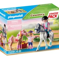 Playmobil Playmobil<71259 - Country - Starter Pack Cavaliers Et Chevaux