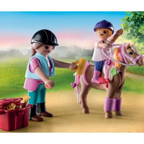 Playmobil Playmobil<71259 - Country - Starter Pack Cavaliers Et Chevaux