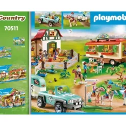 Playmobil Playmobil<70511 - Country - Voiture Et Van Pour Poney