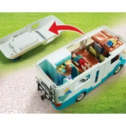 Playmobil Playmobil<70088 - Family Fun - Famille Et Camping-Car