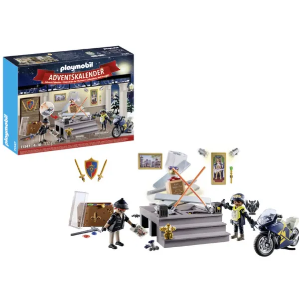 Playmobil Calendriers De L'avent<71347 - La Magie De Noel - Calendrier De L'avent Police