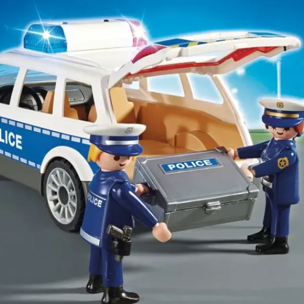 Playmobil Playmobil<6920 - Voiture De Policiers Avec Gyrophare - City Action