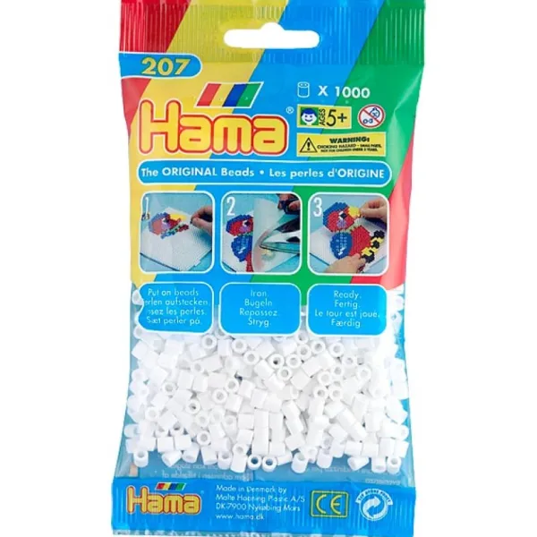Hama Perles<1000 Perles A Repasser Blanche