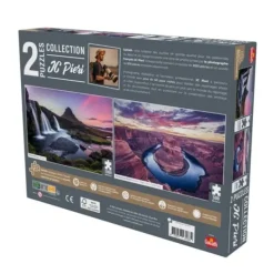 Goliath Puzzle 500 À 1000 Pièces<2 Puzzles 1000 Et 500 Pieces - Islande Et Etats-Unis