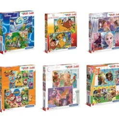 Clementoni Puzzles Enfants De 50 À 249 Pièces<2 Puzzles 60 Pieces