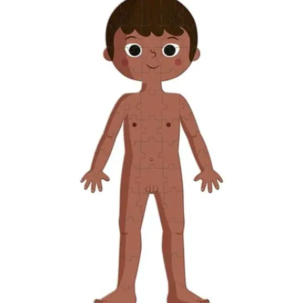 Janod Puzzles Enfants De 50 À 249 Pièces<4 Puzzles Éducatifs - Le Corps Humain