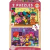 Educa Puzzles Bois<2 Puzzles En Bois 16 Pieces Carnaval
