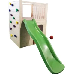 LG Distribution Aires De Jeux<Aire De Jeux En Bois Sport Avec Toboggan
