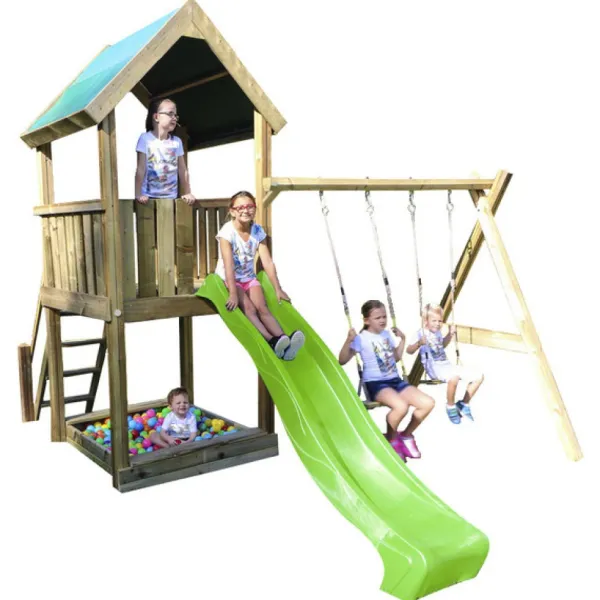 BnB Wood Aires De Jeux<Aire De Jeux Riverside Avec Tour Et Portique