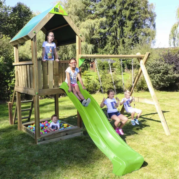 BnB Wood Aires De Jeux<Aire De Jeux Riverside Avec Tour Et Portique