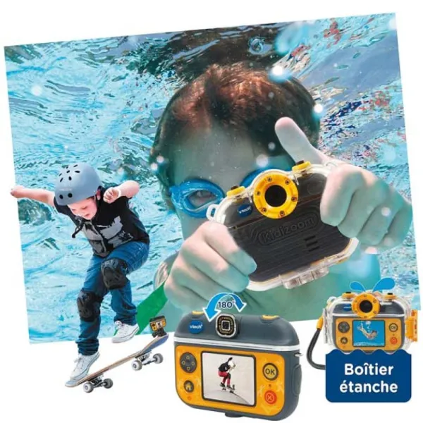 VTech Appareils Photo Et Camera<Appareil Photo Kidizoom Action Cam 180
