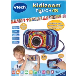VTech Appareils Photo Et Camera<Appareil Photo Kidizoom Touch 5.0 Bleu