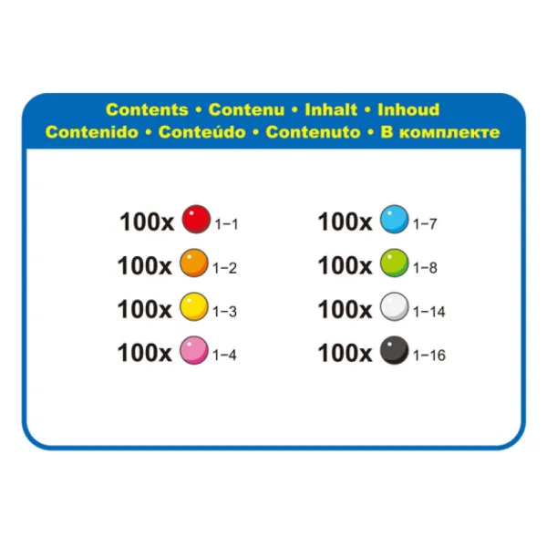 Aquabeads Perles< - 31517 - Recharge Perles Classiques
