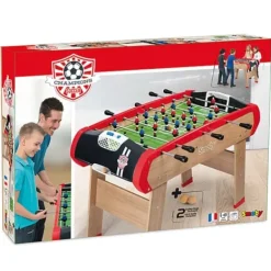 Smoby Baby-Foot<Baby Foot - Champions - Structure Et Pieds Bois - + 2 Balles Lieges Incluses