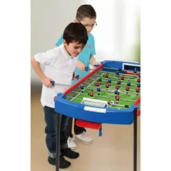 Smoby Baby-Foot<Babyfoot - Challenger - Pieds Antiderapants - + 2 Balles Incluses