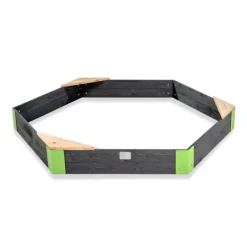 Exit Toys Bacs À Sable<Bac A Sable En Bois Hexagonal Aksent 200 X 170 Cm