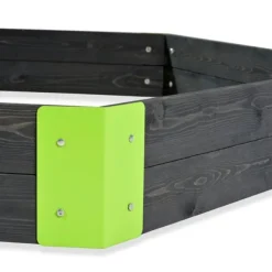 Exit Toys Bacs À Sable<Bac A Sable En Bois Hexagonal Aksent 160 X 140 Cm