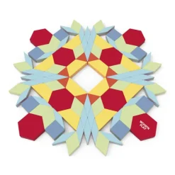 WOOD N PLAY Planchettes Et Construction En Bois<Baril De 250 Planchettes De Bois Formes Geometriques