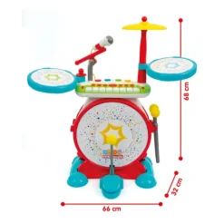 Baby Smile Instruments De Musique<Batterie Electronique Baby