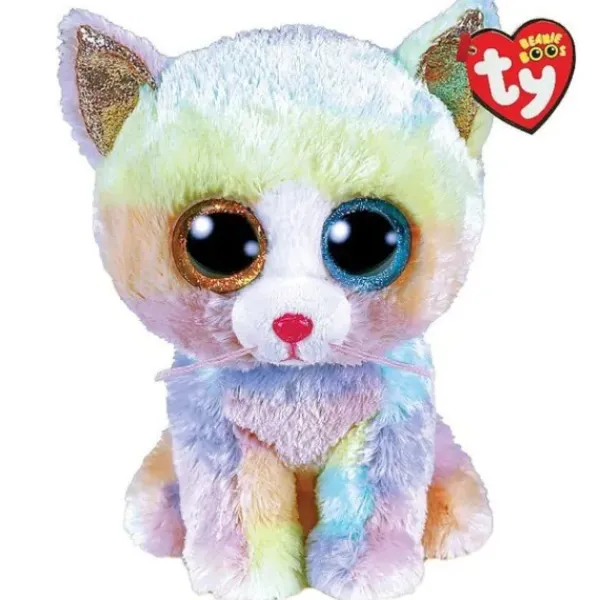 TY Mini Peluches<Beanie Boo'S - Petite Peluche Heather Chat Licorne 15Cm