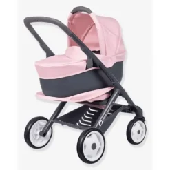 Smoby Poussettes Poupons<Bebe Confort - Combi Poussette + Landau 3 En 1 - Roues Silencieuses