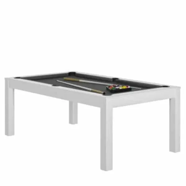 Rene Pierre Billards<Billard Charme Blanc Avec Plateau